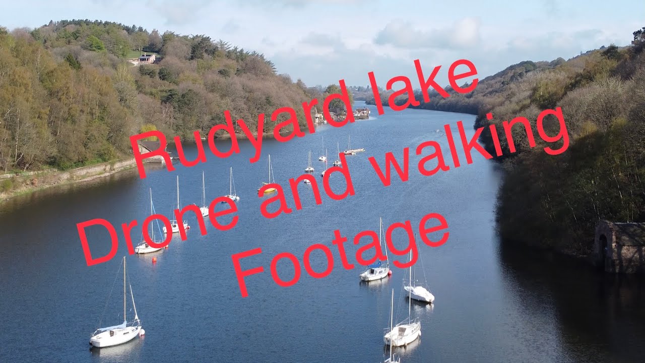 Rudyard Lake explored by drone and walking