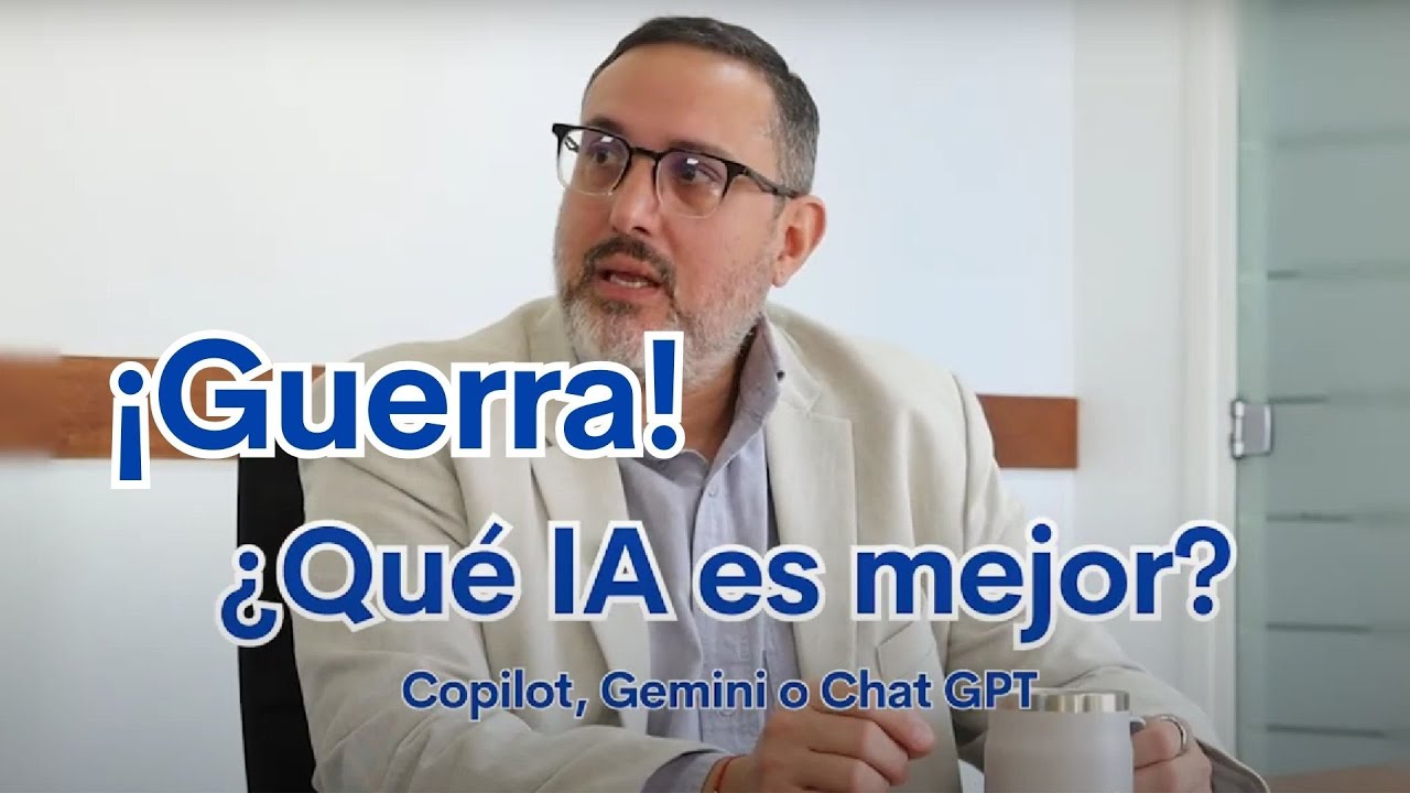 Guerra de IA en el ámbito corporativo ¿Copilot, Gemini o ChatGPT? ¡Descubre cuál es mejor!