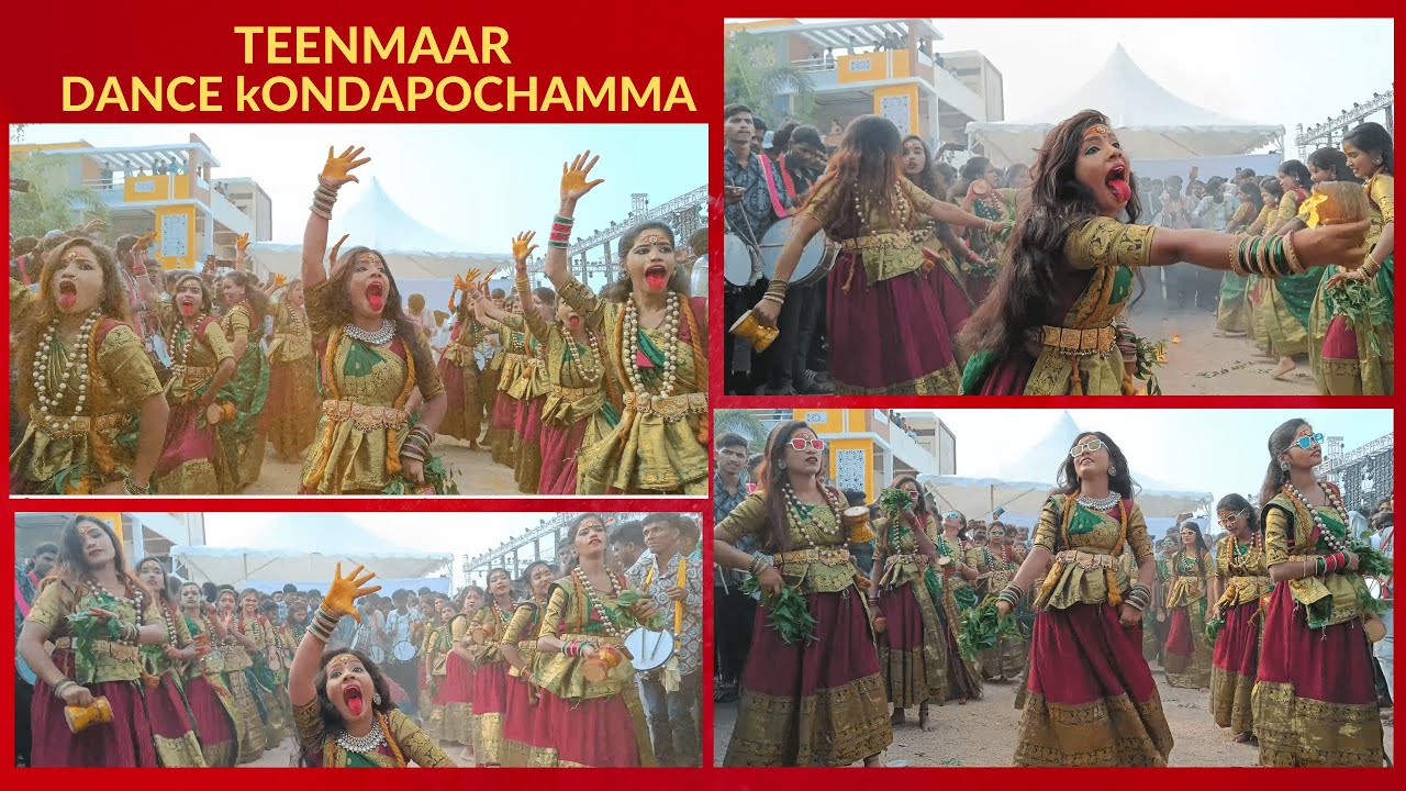 TEENMAAR DANCE kONDAPOCHAMMA 2024 BOINA SAI YADAV EVENT