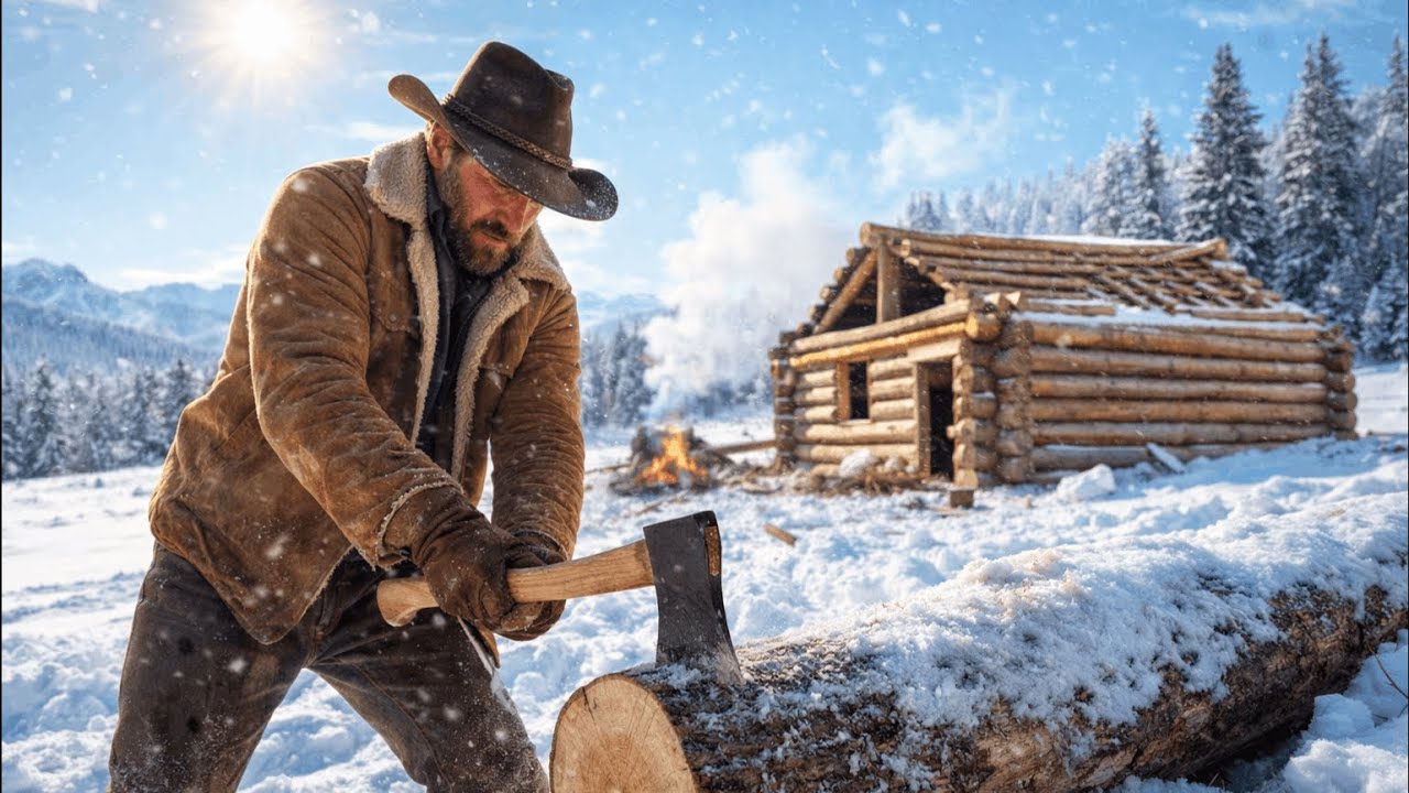 How Cowboys Built Log Cabins To Survive Harsh Frontier Winters