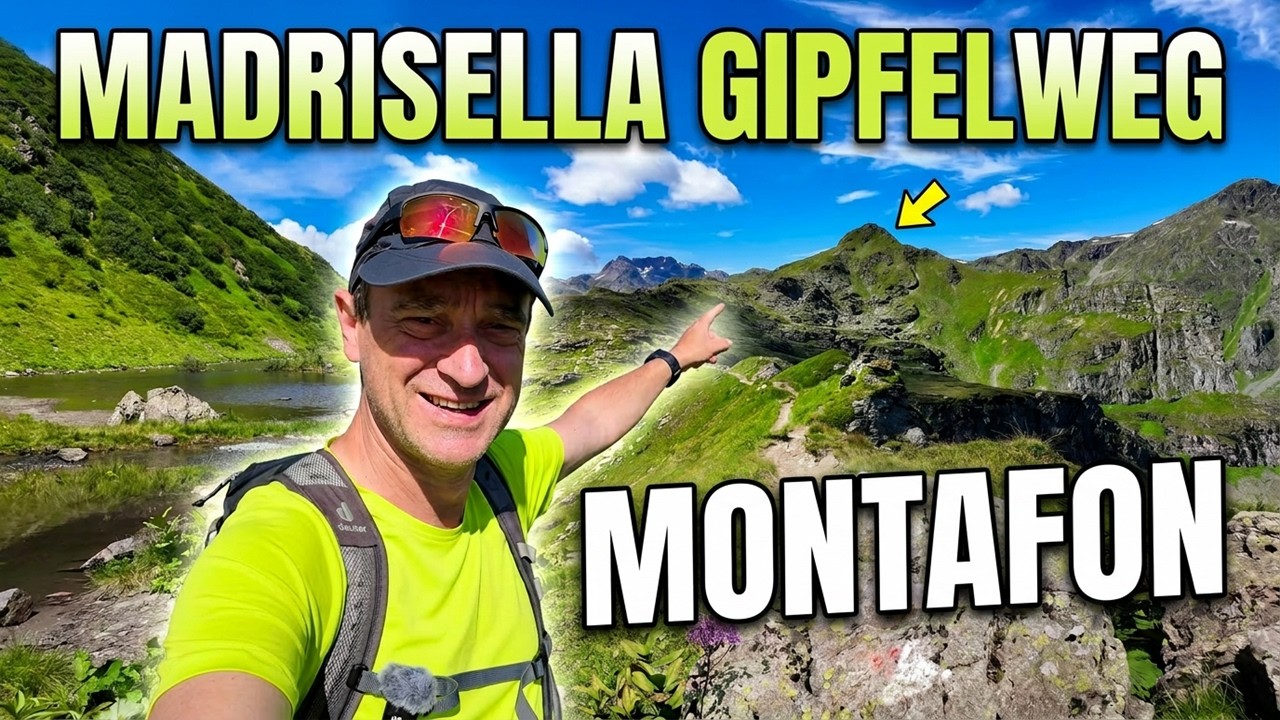 Schönste Panorama Bergtour im Montafon - Madrisella Gipfelweg