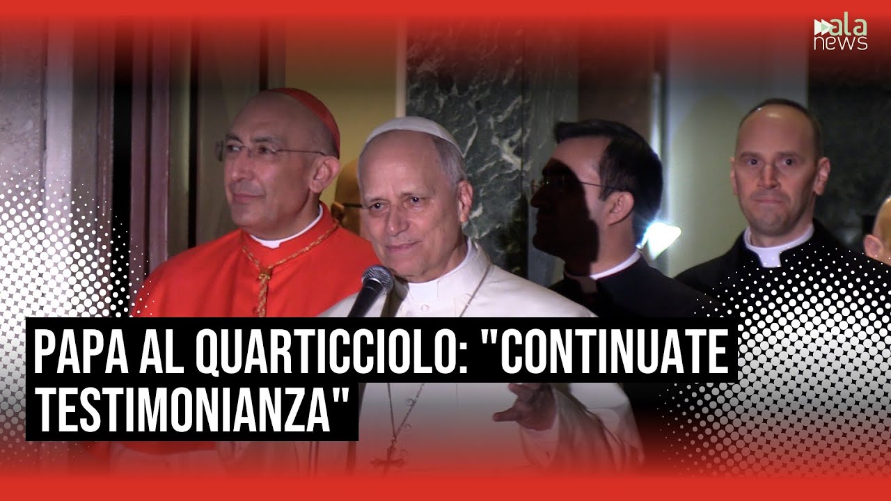 Papa, messa al Quarticciolo: 