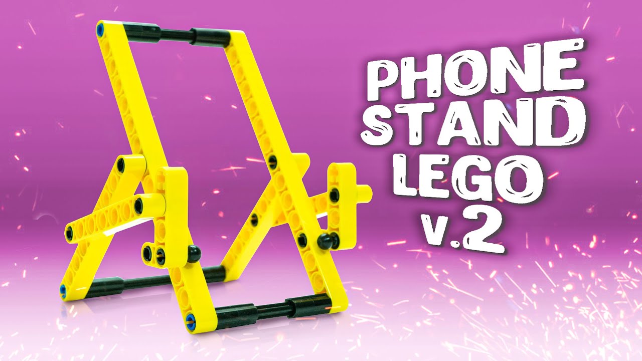 PHONE & TABLET stand  LEGO Technic/ ПОДСТАВКА для ПЛАНШЕТА или ТЕФОНА из LEGO/TUTORIAL(Instructions)