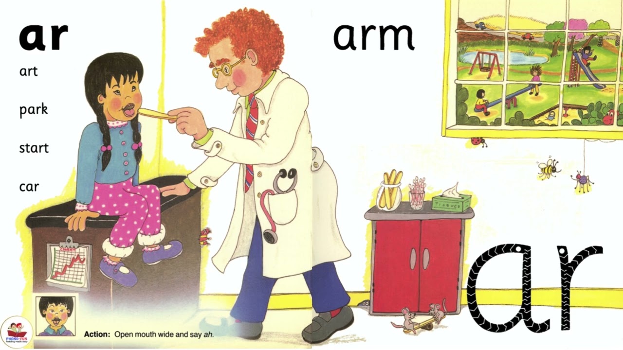 Jolly Phonics Story - Letter AR from Group 7