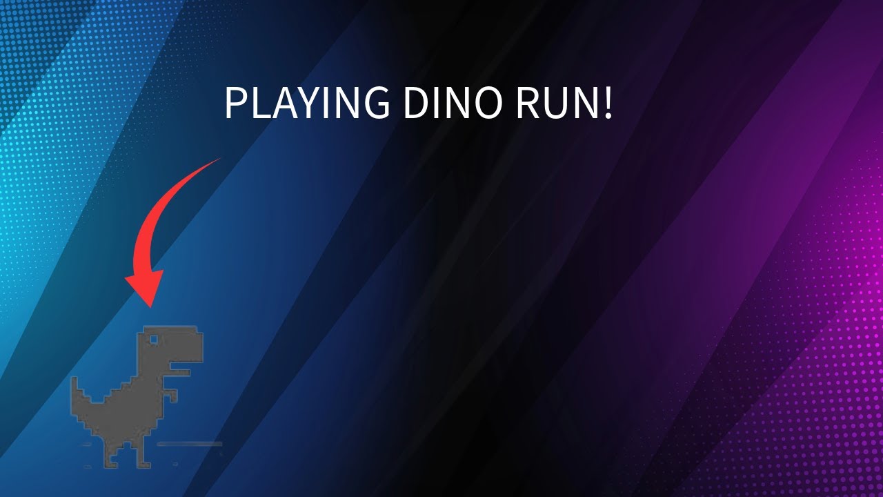 Chrome Dino Run!