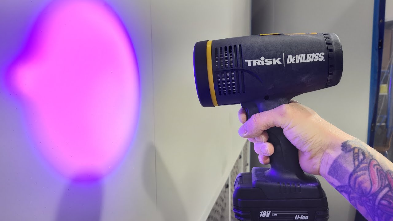 DeVilbiss Trisk Tru-Cure Handheld UV-LED
