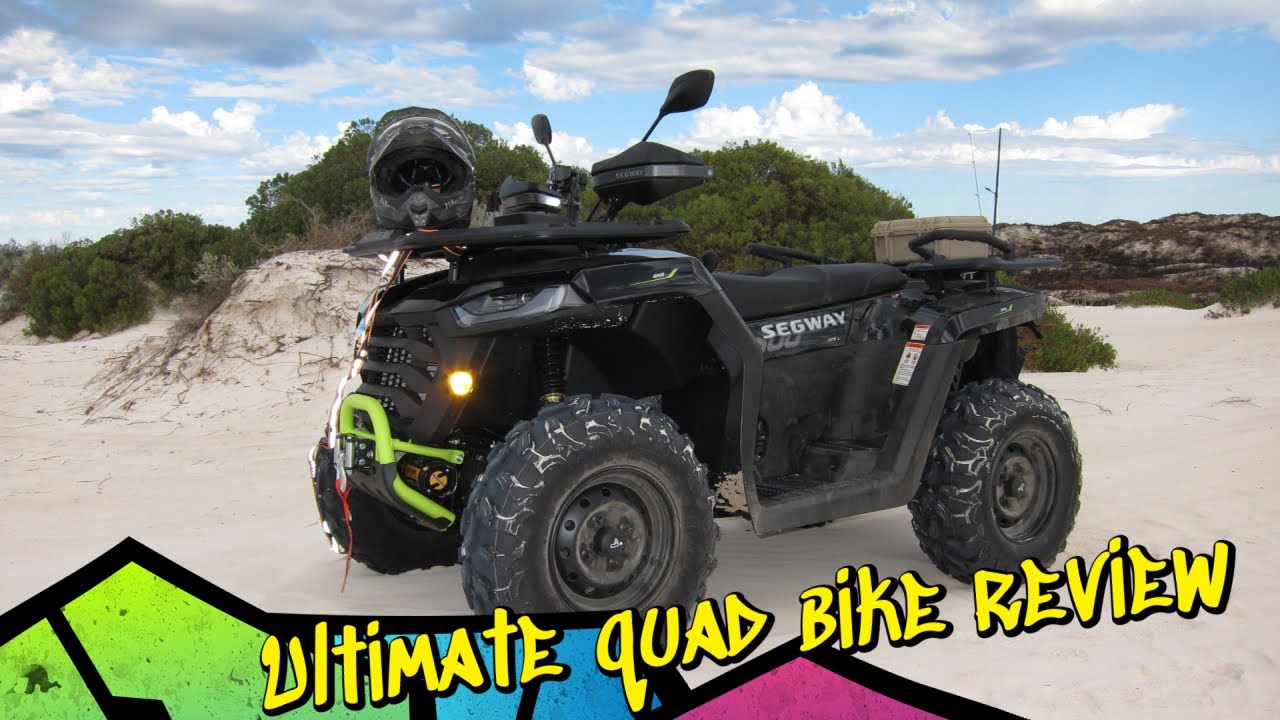 Segway Snarler AT5L  quad bike review - Is this The BEST Farm utility quad bike.