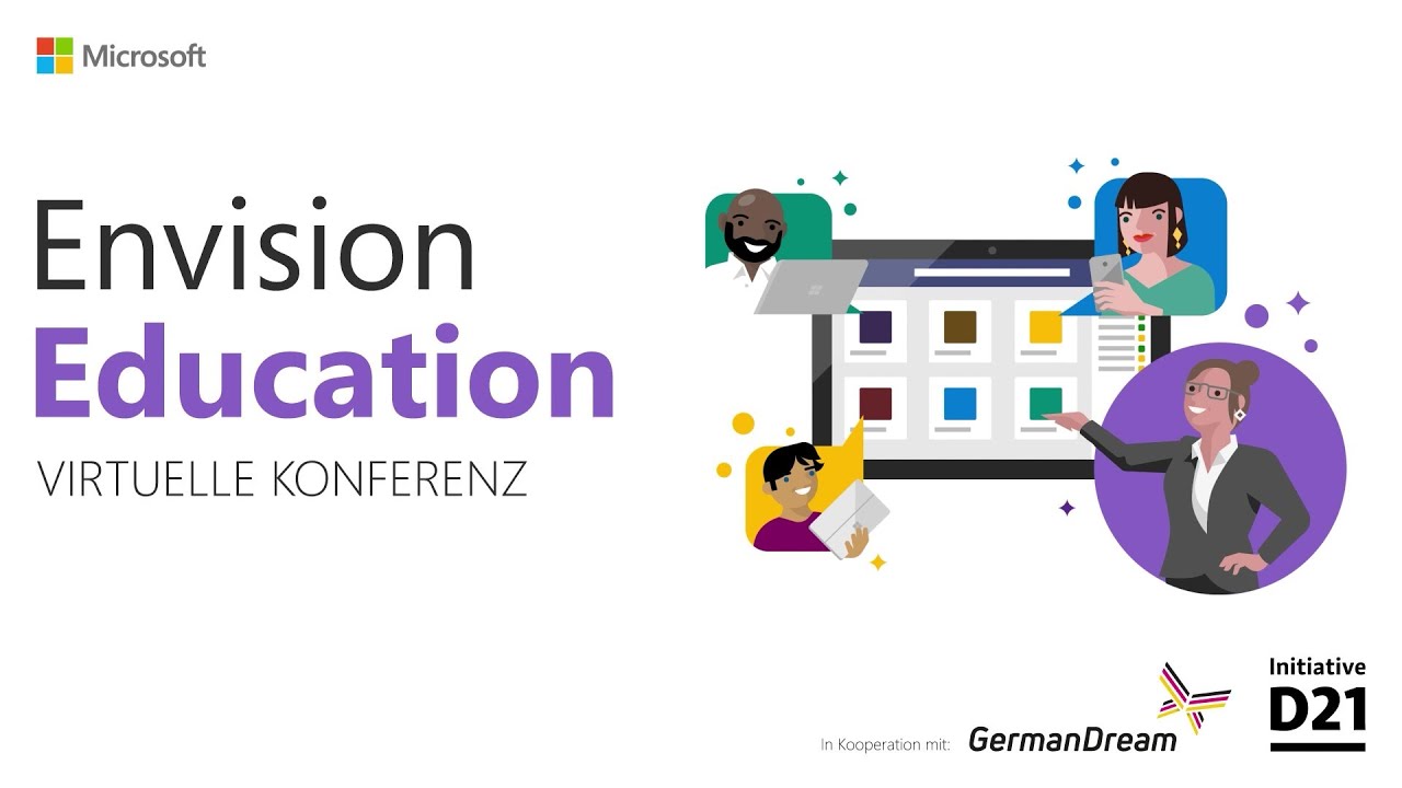 Microsoft Envision Education 2021 - Digitale Bildung & Bildungsgerechtigkeit im Diskurs | Microsoft