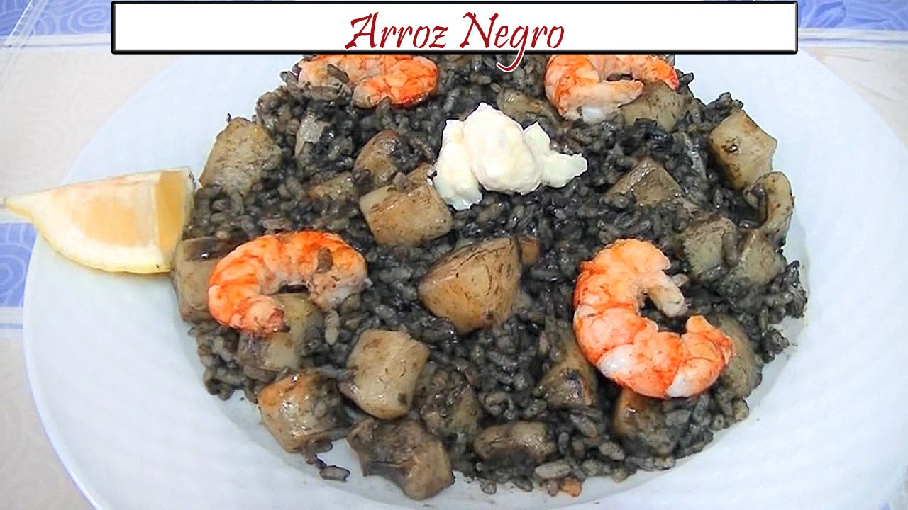 Arroz Negro | Receta de Cocina en Familia