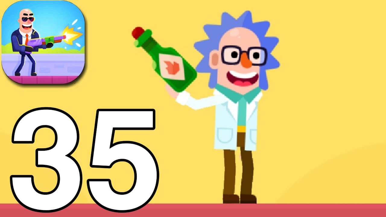 Hitmaster - Toxic Mode Gameplay Walkthrough Levels 61-70 Part 35 (iOS,android)