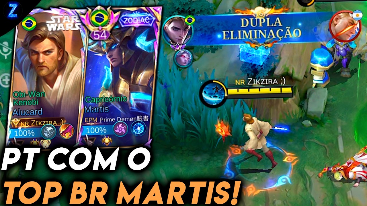 ESSE TOP BR QUE CAIU NO MEU TIME JOGA MUITO!! - ALUCARD GAMEPLAY | Mobile Legends