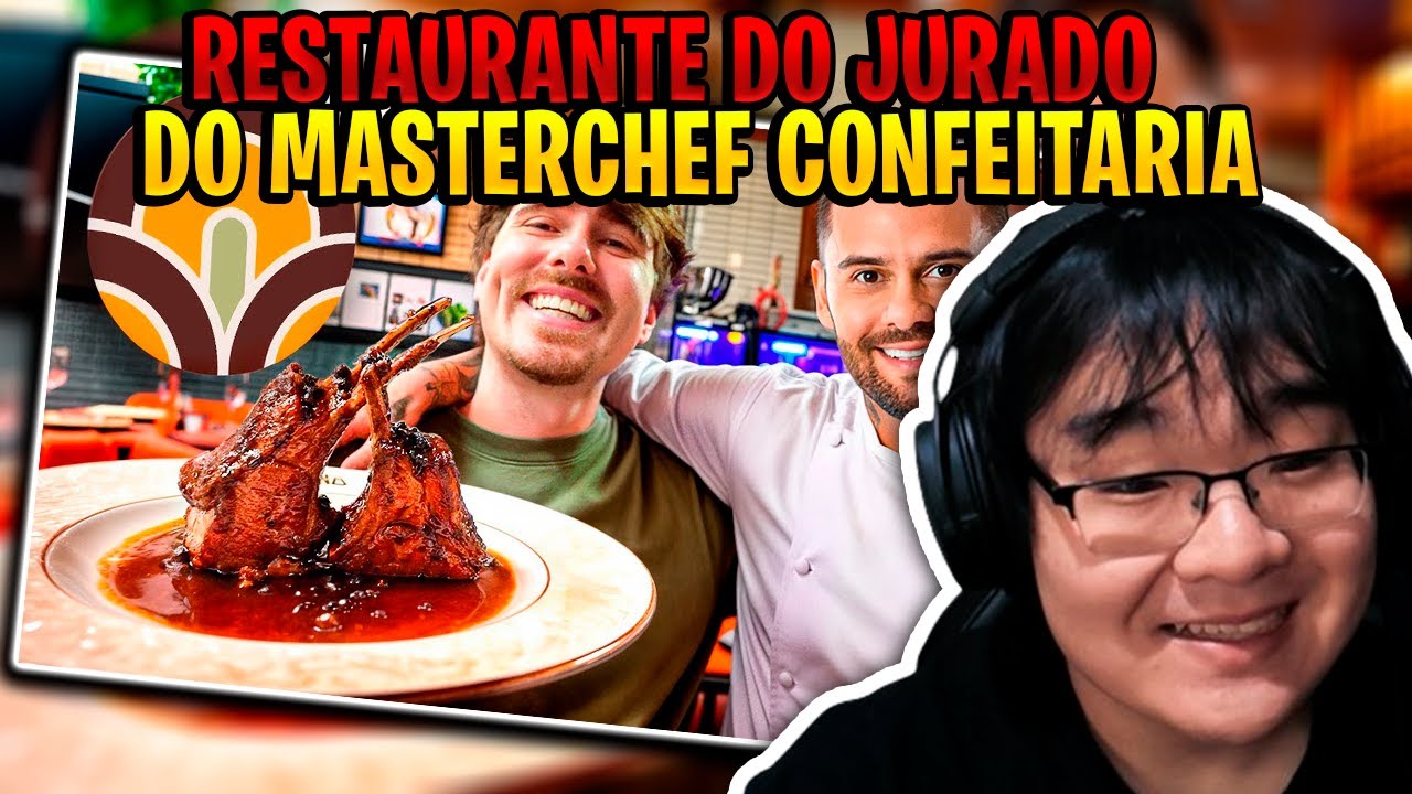 RESTAURANTE DO NOVO JURADO DO MASTERCHEF CONFEITARIA I Levena do Diego Lozano (Gaba) | Tiba REACT