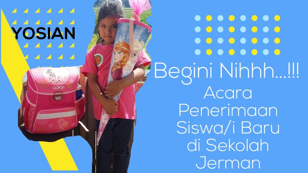 HARI PERTAMA MASUK SEKOLAH DI JERMAN | YOSIAN HAPPY BANGET