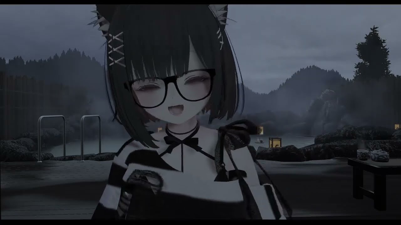 【White Noise Ambient Sounds】Rainy Day: Seeking Shelter at the Hot Spring Resort ASMR