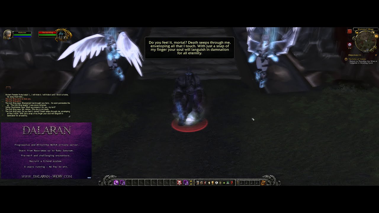 Quest: The Echo of Ymiron (and the Lich King roleplay) - Dalaran-WoW.