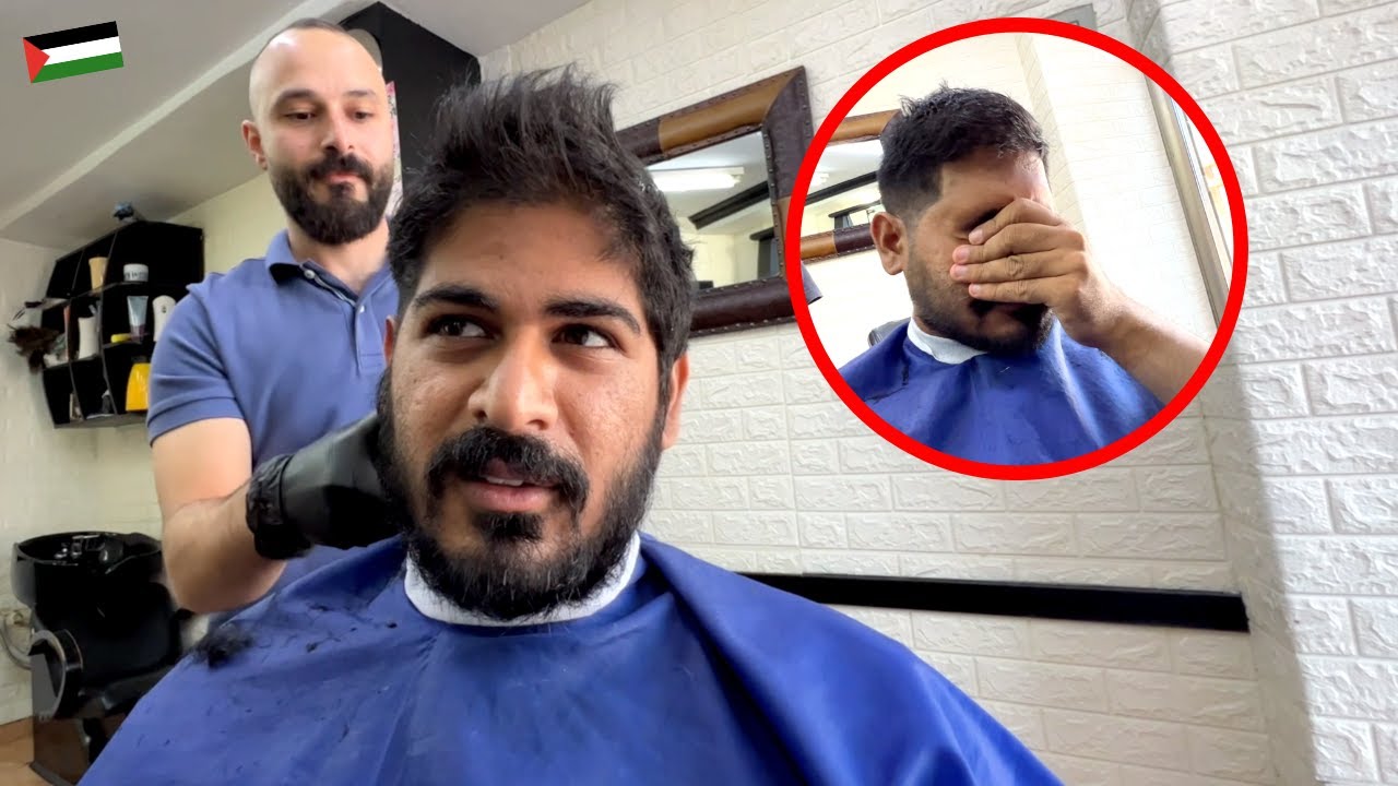 $70 Palestinian 🇵🇸 Haircut In East Jerusalem