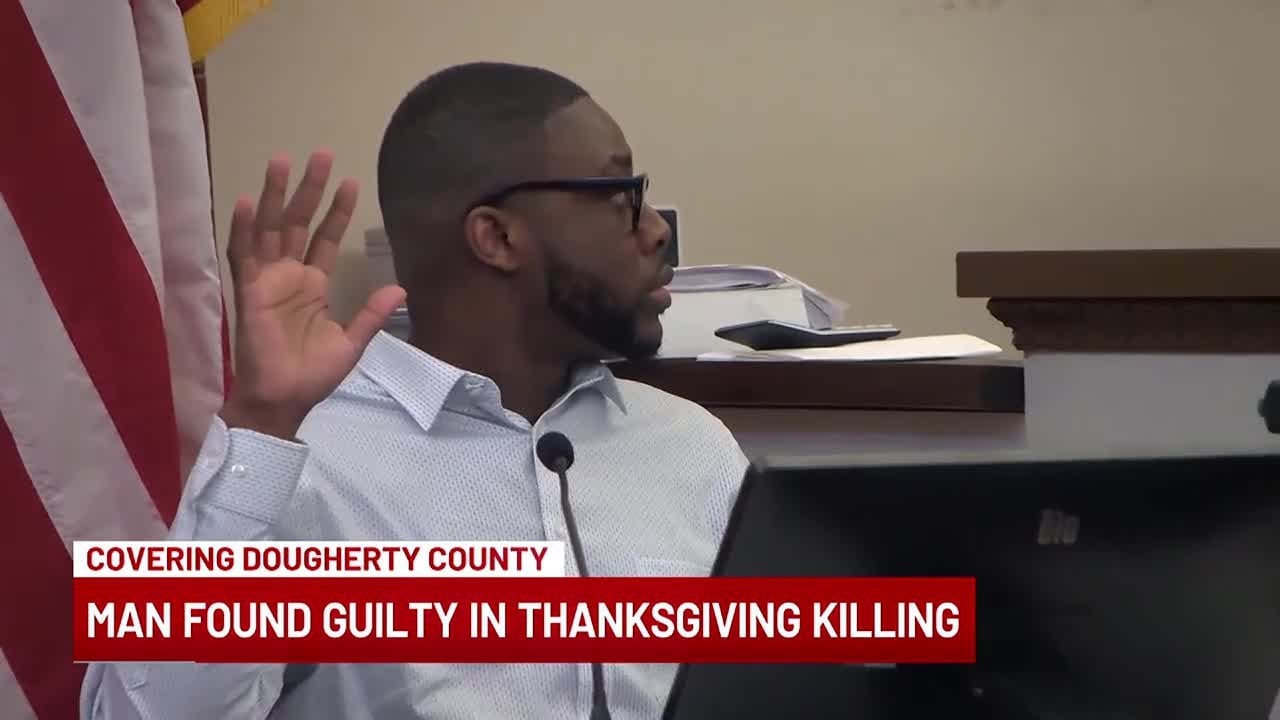 Man found guilty on all 4 counts in Thanksgiving murder case
