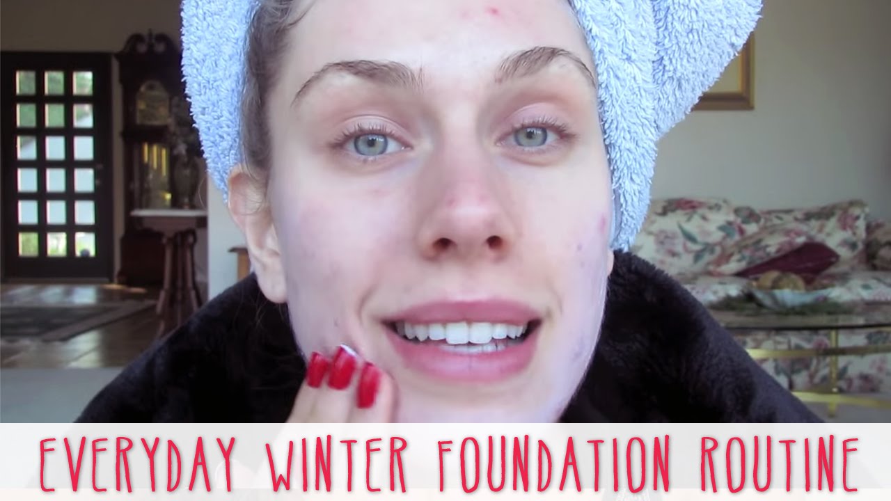 Everyday Winter Foundation Routine Tutorial To Avoid Dryness | Cassandra Bankson
