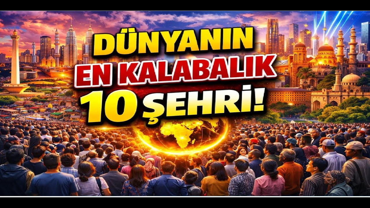 Dünyanın En Kalabalık İlk 10 Şehri | Güncel Nüfus Sıralaması