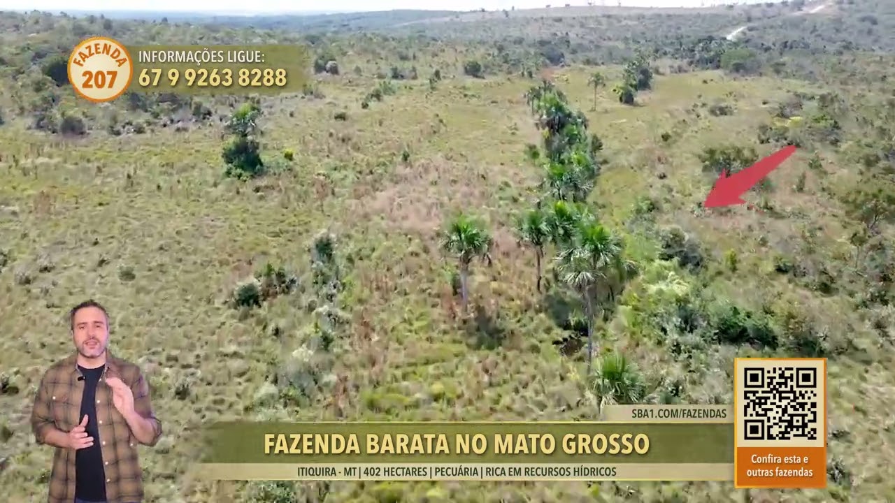Fazenda à venda em Itiquira/MT