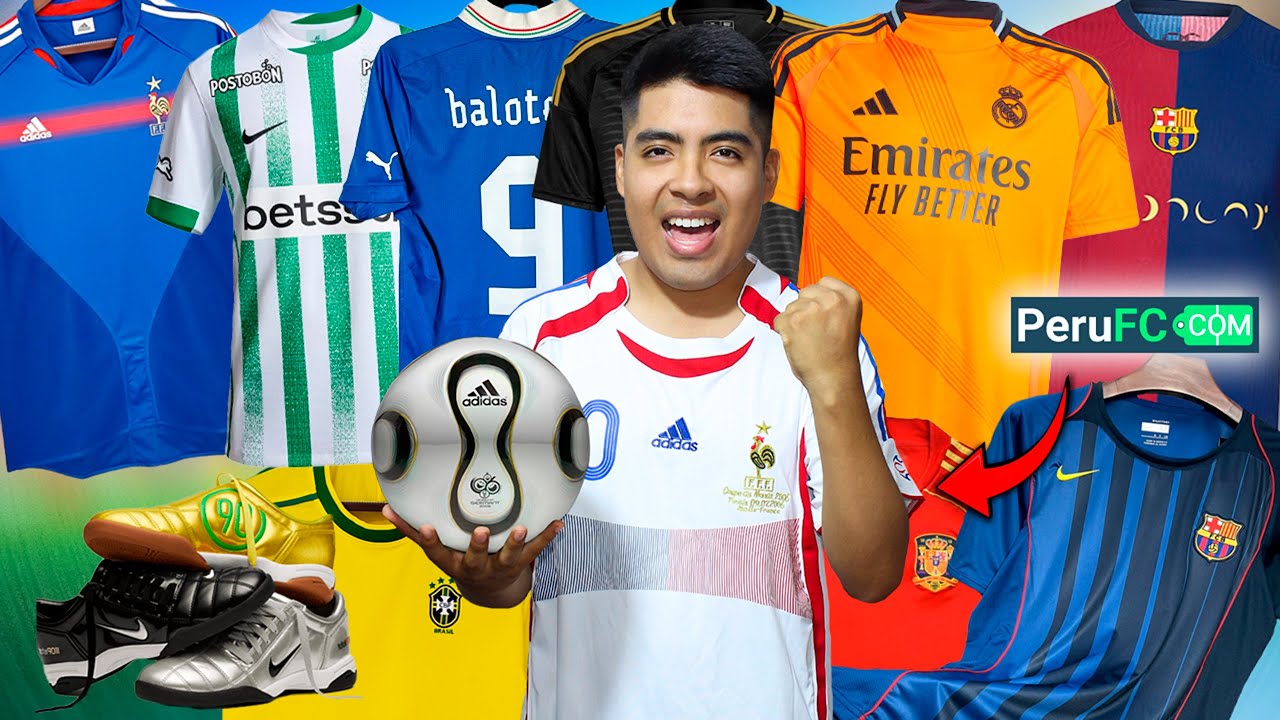 Descubrí esta TIENDA CALETA de CAMISETAS RETRO 🔥 PERÚ FC STORE⚽ Productos OFICIALES