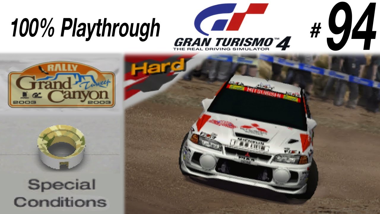 Gran Turismo 4 - #94 - Grand Canyon Rally || Hard