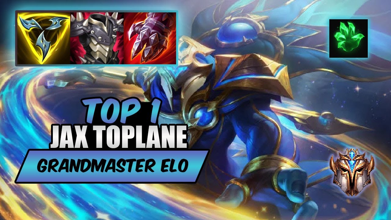 Wild Rift Jax TOP 1 - S13 rank game + build