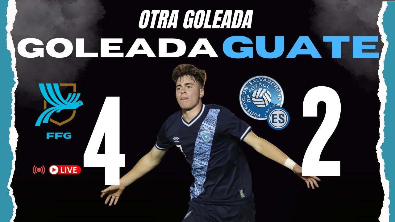 Guatemala 4 El Salvador 2 - Goleada de Guatemala en los Centroamericanos - Medalla de Bronce