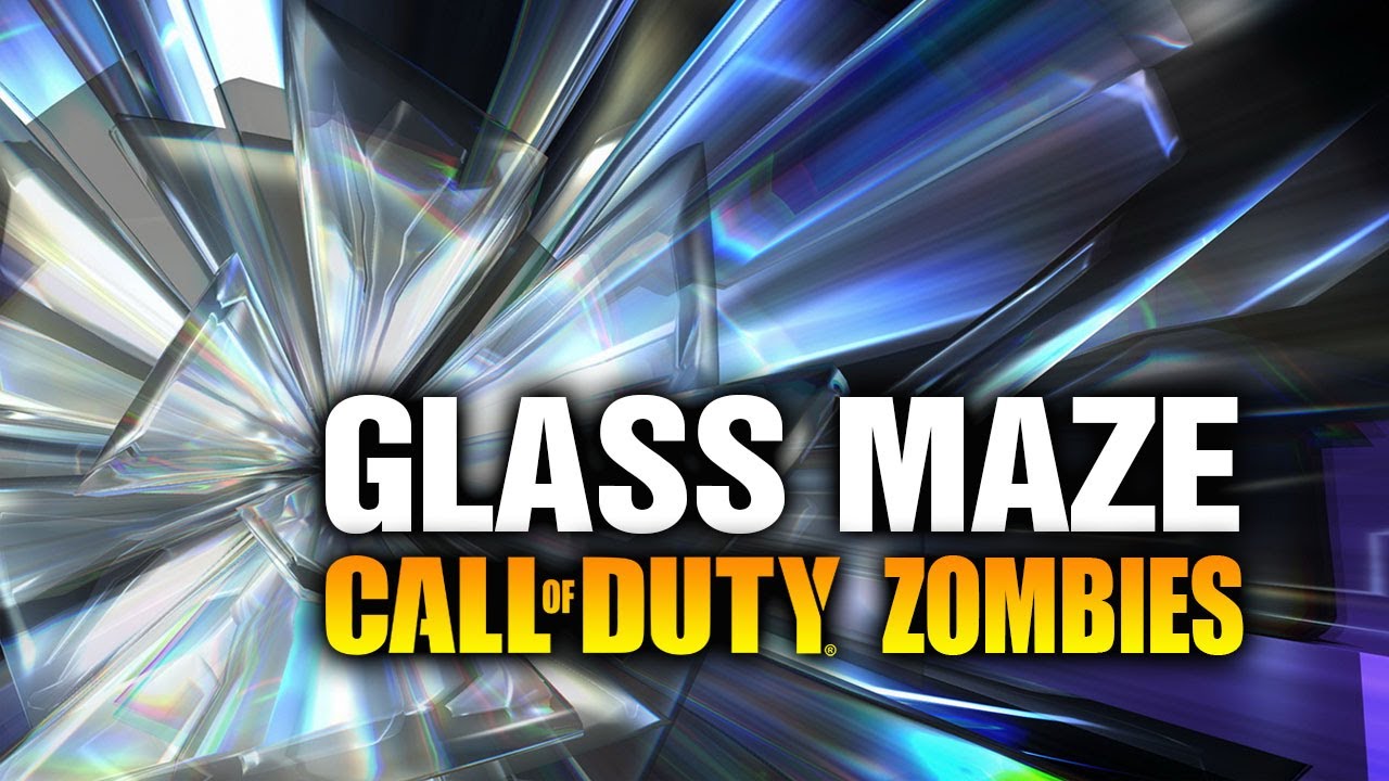 ZOMBIES GLASS MAZE (Call of Duty Custom Zombie Map)