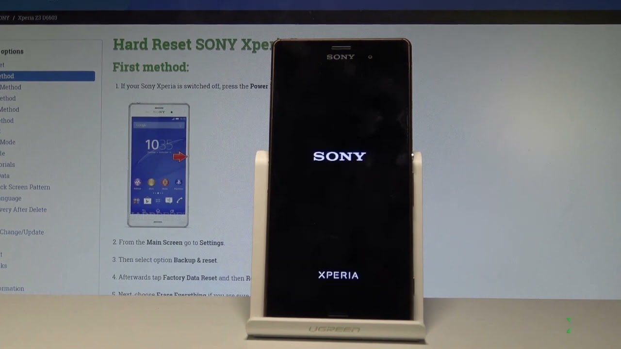 Sony Xperia Z3: Werksreset durchf&uuml;hren &ndash; So geht&rsquo;s!
