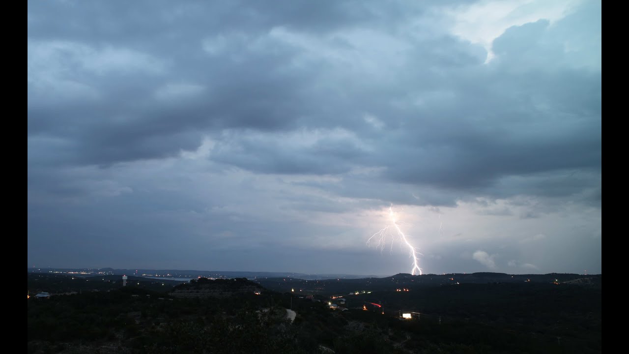 Stormy Evening/Night Time Lapse (September 28, 2013)