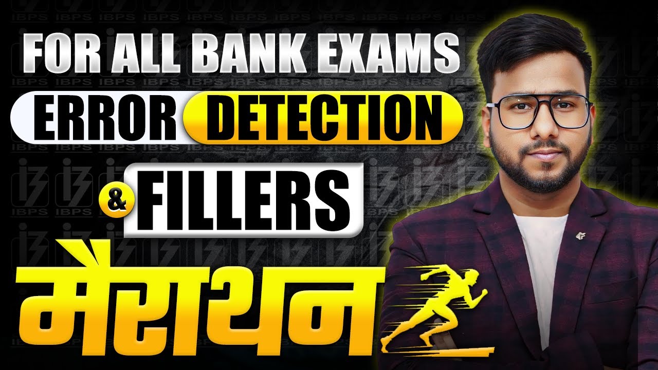 Error Detection Marathon | All Important Concepts of spotting errors | English by Varun Chitra Sir