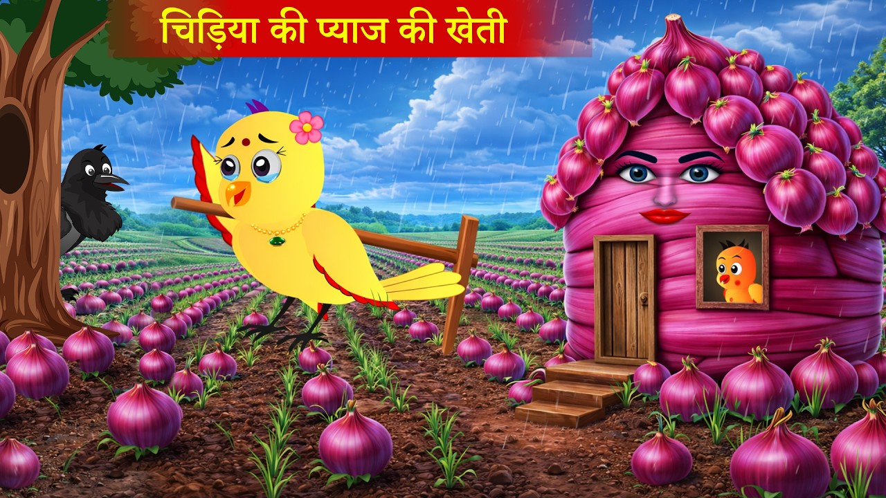 रानो चिड़िया की प्याज की खेती | Episode Rano | Chidiya Wala Cartoon | Tuni Acchi Cartoon |Chichu TV