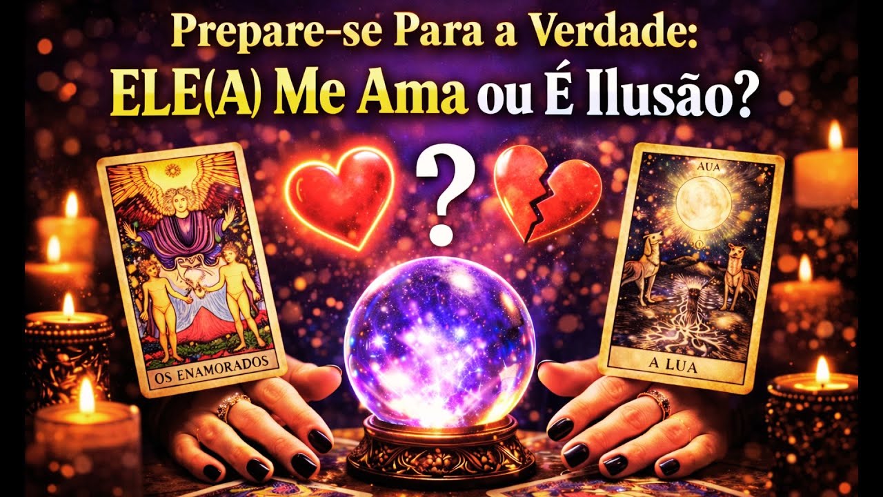 ❤️ Prepare-se Para a Verdade: ELE(A) Me Ama ou É Ilusão? 🔮