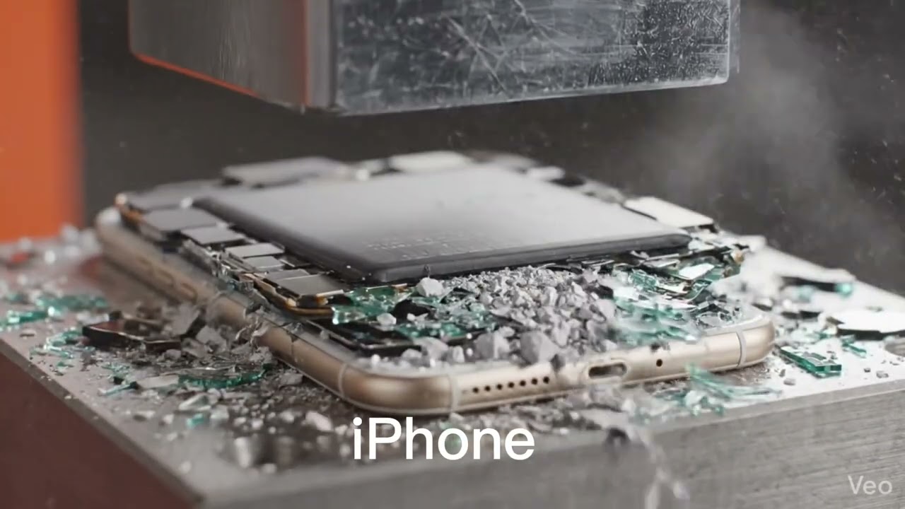 Phone Breaking ASMR 🔥 Ultra Crunchy Sounds. 