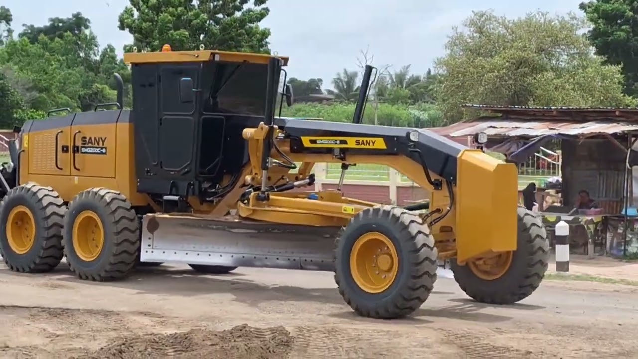 รถเกรดรุ่นใหม่ SANY smg200c-8 ใหญ่ถึก และ บึกบึน