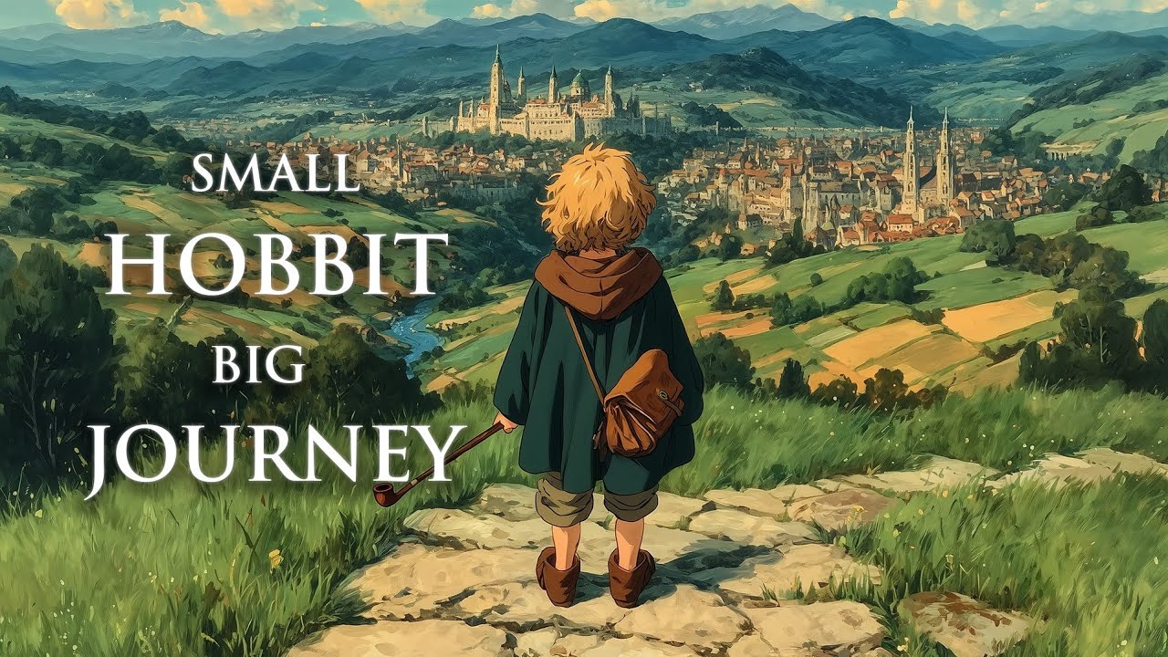 A Small Hobbit, A Big Journey | Calm Fantasy Medieval Music for Deep Relaxation