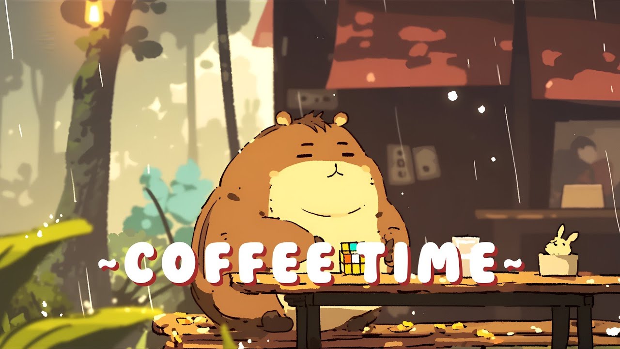 [1 Hour] Capybara Lofi Music Station | Ambient Study Beats Mix 🎵 💫