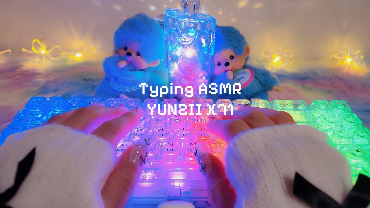 《ASMR》30分キーボードタイピング⌨️🎵作業用BGM