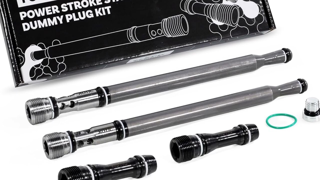 🚛 ¡Solución Definitiva para Powerstroke 6.0L! Kit de Tubos de Soporte Xotic