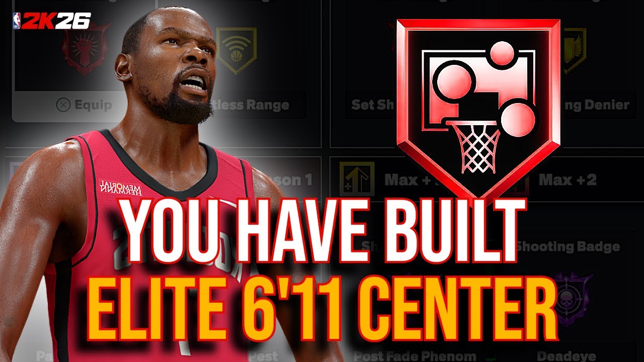 The Best 6'11 Center Build in NBA 2K26