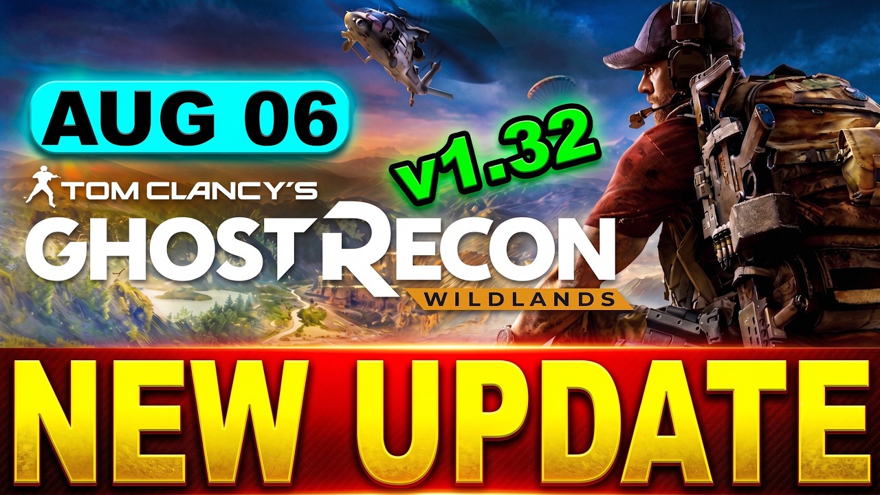 Ghost Recon Wildlands Update 1.32 Patch is HUGE! New Mission, Free PS5 Upgrade, 4K 60 FPS & More