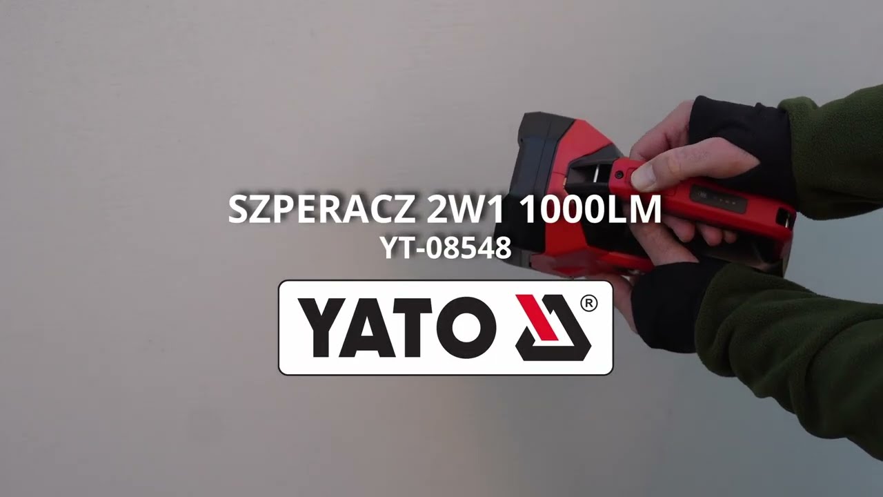 Szperacz 2w1 z naświetlaczem YATO YT-08548