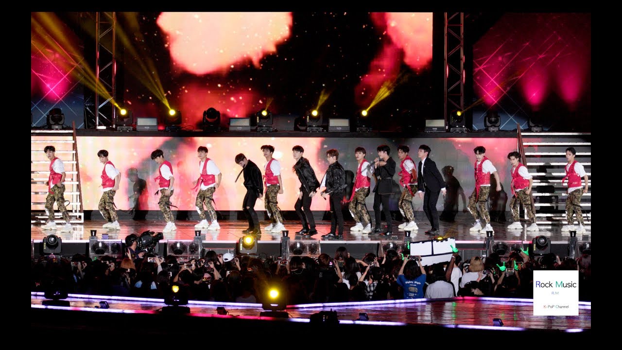 비에이피 B.A.P + TRCNG (티알씨엔지) WARRIOR (워리어)[4K 60P RAW 직캠]@180901 락뮤직