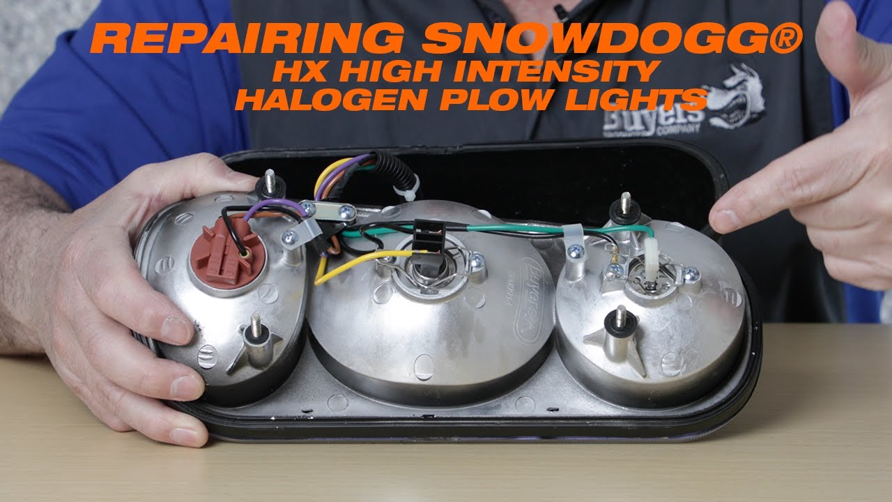 Repairing SnowDogg Halogen Lights