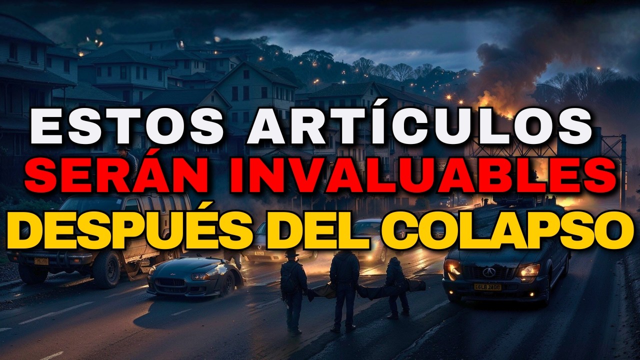 Despu&eacute;s de un Colapso Social, Estos Art&iacute;culos Ser&aacute;n Invaluables