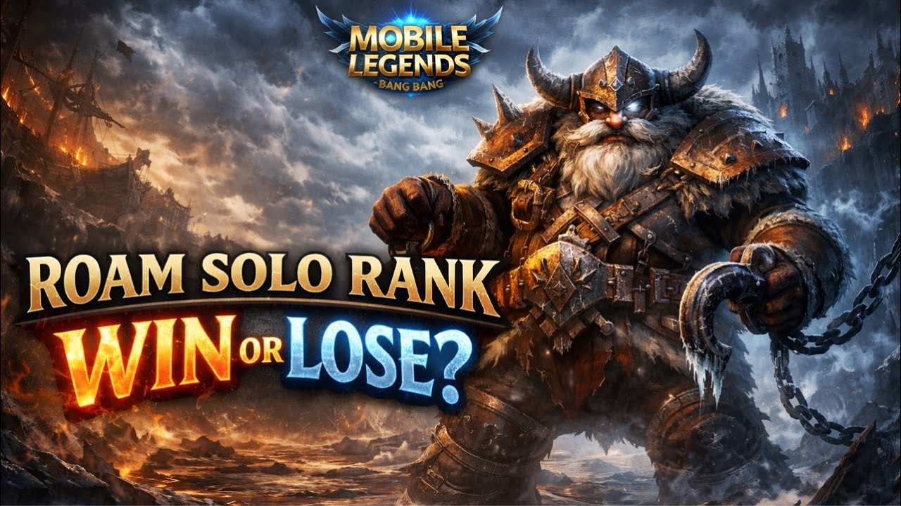 ROAMER SOLO RANK ( WIN or LOSE) || MABAR NO BAPER #MLBB