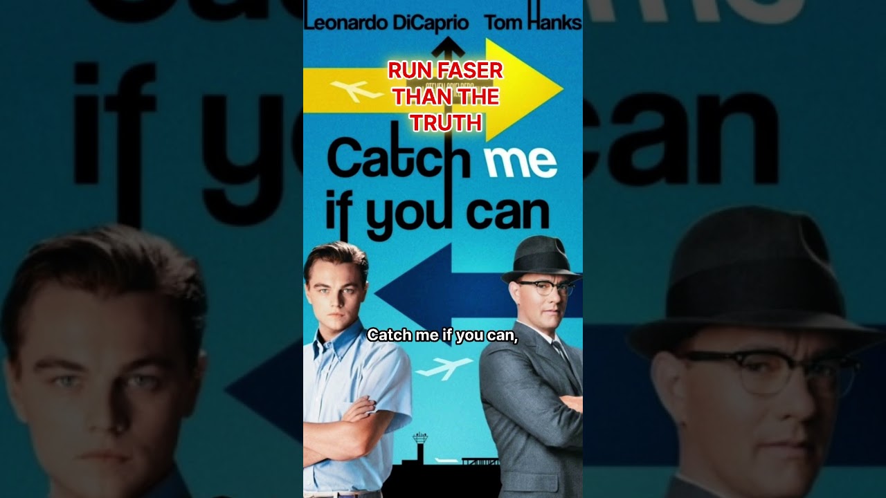 Run Faster Than the Truth #CatchMeIfYouCan #RunFasterThanTheTruth #ConArtist #BasedOnTrueStory
