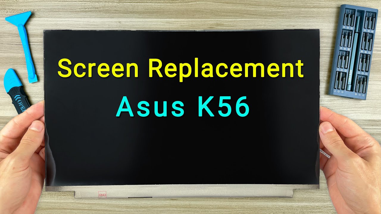 Замена экрана ноутбука Asus K56