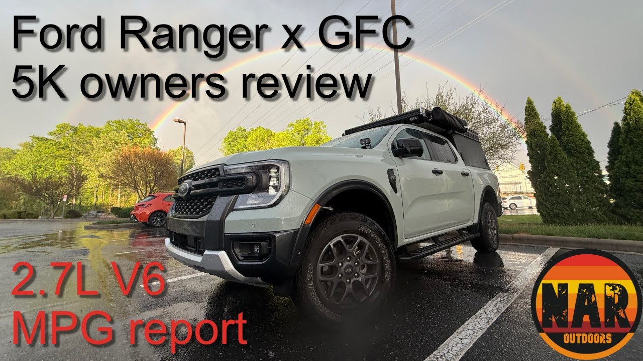 5000 Mile 2.7 L V6 Ford Ranger x GFC Owner Review + MPG Report